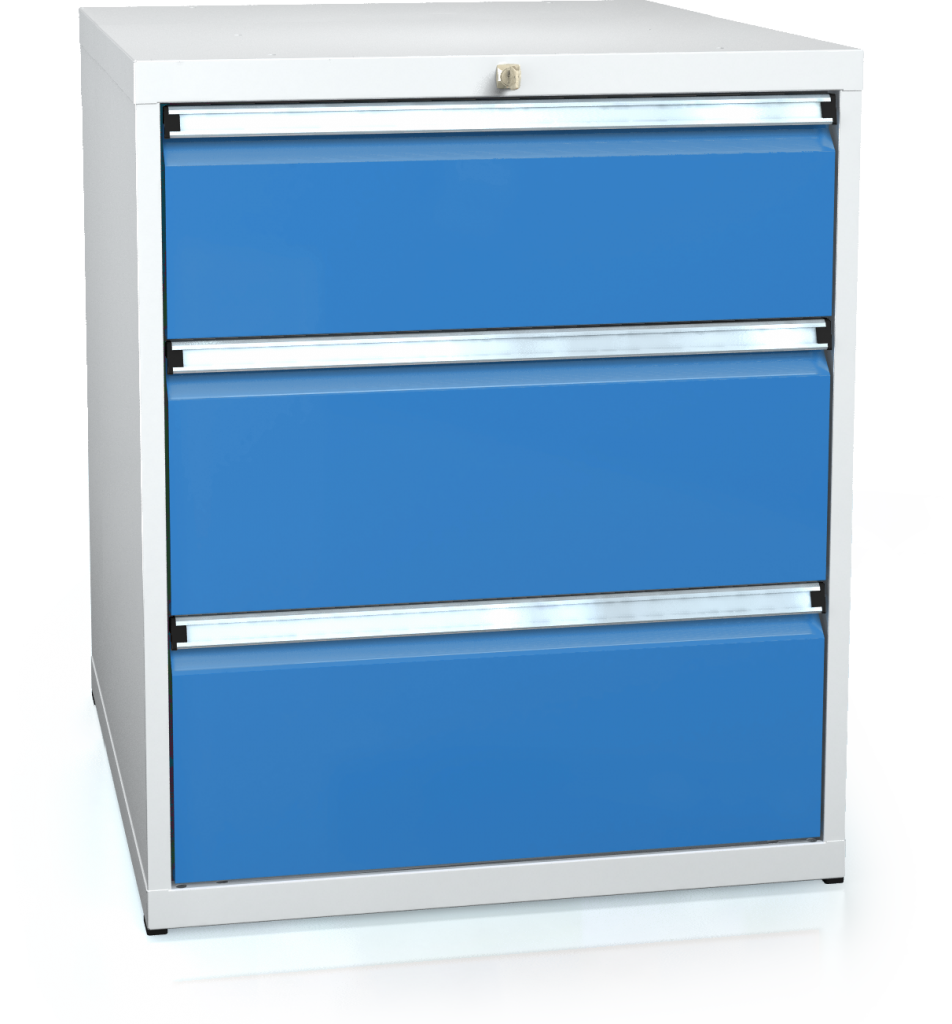 Dílenská zásuvková skříň 840 x 710 x 750 - 3x zásuvka